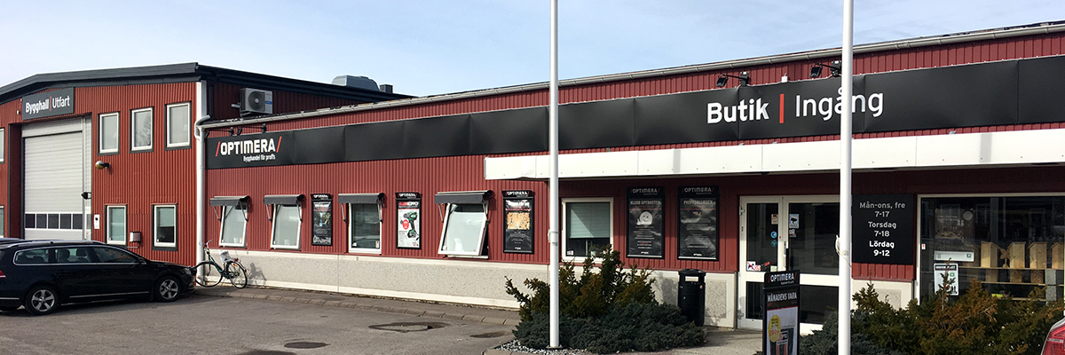 Bygghandel för proffs och konsument i Hallsberg